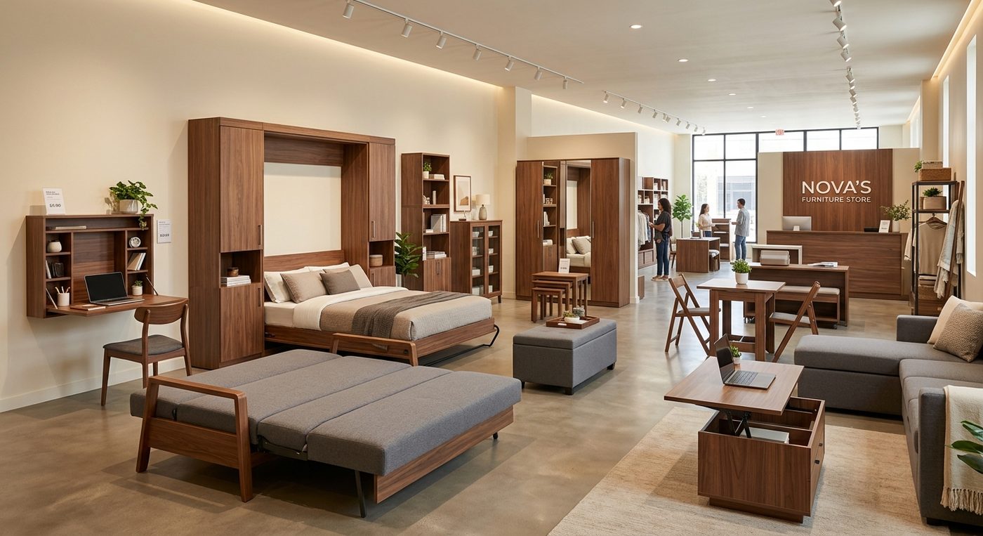 Nova's Furniture Store showroom